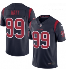 Youth Nike Houston Texans 99 JJ Watt Elite Navy Blue Rush Vapor Untouchable NFL Jersey