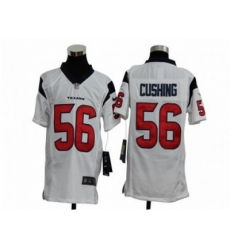 Youth Nike NFL Houston Texans #56 Brian Cushing White Jerseys