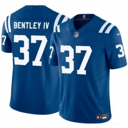 Men Indianapolis Colts 37 Ulysses Bentley IV Blue 2025 F U S E  Vapor Limited Stitched Football Jersey