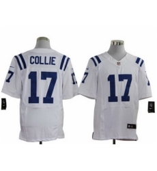 Nike Indianapolis Colts 17 Austin Collie White Elite NFL Jersey