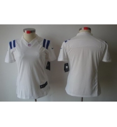 Women Nike Indianapolis Colts Blank White[Women's NIKE LIMITED Jersey]