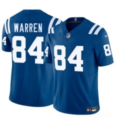Youth Indianapolis Colts 84 Tyler Warren Blue 2025 Draft F U S E Vapor Untouchable Limited Stitched Football Jersey Youth Indianapolis Colts 84 Tyler Warren Blue 2025 Draft F U S E Vapor Untouchable Limited Stitched Football Jersey
