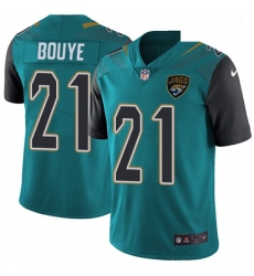 Men Nike Jacksonville Jaguars 21 AJ Bouye Teal Green Team Color Vapor Untouchable Limited Player NFL Jersey