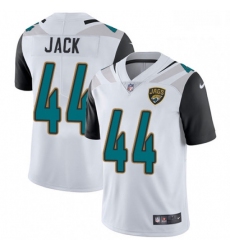 Men Nike Jacksonville Jaguars 44 Myles Jack White Vapor Untouchable Elite Player NFL Jersey
