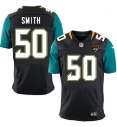 Men Nike Jacksonville Jaguars 50 Telvin Smith Black Alternate Vapor Untouchable Elite Player NFL Jersey