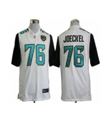 Nike Jacksonville Jaguars 76 Luke Joeckel White Game NFL Jersey