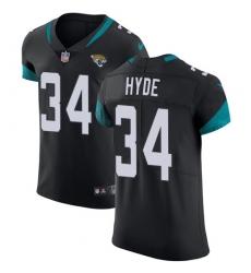 Nike Jaguars #34 Carlos Hyde Black Team Color Men Stitched NFL Vapor Untouchable Elite Jersey