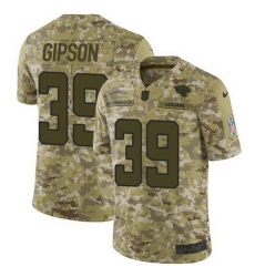 Nike Jaguars #39 Tashaun Gipson Camo Mens Stitched NFL Limited 2018 Salute To Service Jersey
