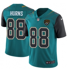 Nike Jaguars #88 Allen Hurns Teal Green Team Color Mens Stitched NFL Vapor Untouchable Limited Jersey