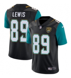 Nike Jaguars #89 Marcedes Lewis Black Alternate Mens Stitched NFL Vapor Untouchable Limited Jersey