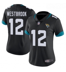 Jaguars #12 Dede Westbrook Black Team Color Women Stitched Football Vapor Untouchable Limited Jersey