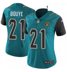 Womens Nike Jacksonville Jaguars 21 AJ Bouye Elite Teal Green Team Color NFL Jersey