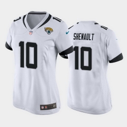 women laviska shenault jacksonville jaguars white game jersey 