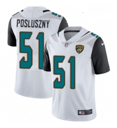 Youth Nike Jacksonville Jaguars 51 Paul Posluszny White Vapor Untouchable Limited Player NFL Jersey