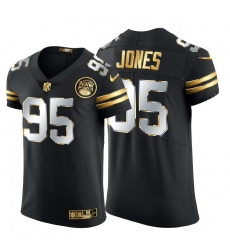 Kansas City Chiefs 95 Chris Jones Men Nike Black Edition Vapor Untouchable Elite NFL Jersey