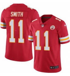 Nike Chiefs #11 Alex Smith Red Team Color Mens Stitched NFL Vapor Untouchable Limited Jersey