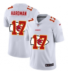 Nike Chiefs 17 Mecole Hardman White Shadow Logo Limited Jersey