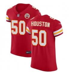 Nike Chiefs #50 Justin Houston Red Team Color Mens Stitched NFL Vapor Untouchable Elite Jersey