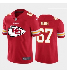 Nike Chiefs 67 Lucas Niang Red Team Big Logo Vapor Untouchable Limited Jersey