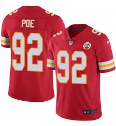 Nike Chiefs #92 Dontari Poe Red Youth Stitched NFL Limited Rush Jersey