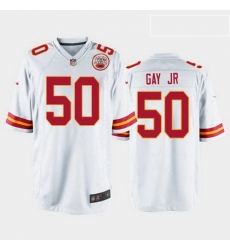 men willie gay jr. kansas city chiefs white game jersey 