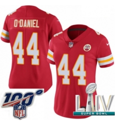 2020 Super Bowl LIV Women Nike Kansas City Chiefs #44 Dorian O'Daniel Red Team Color Vapor Untouchable Limited Player NFL Jersey