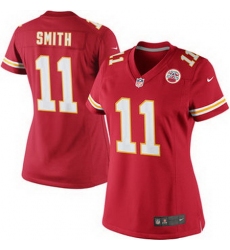 Alex Smith Kansas City Chiefs Nike Women Limited Jersey  Red