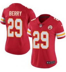 Nike Chiefs #29 Eric Berry Red Womens Stitched NFL Limited Rush Jersey