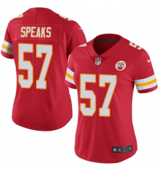 Nike Chiefs #57 Breeland Speaks Red Team Color Womens Stitched NFL Vapor Untouchable Limited Jersey