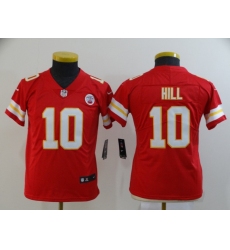 Women Nike Chiefs 10 Tyreek Hill Red Women Vapor Untouchable Limited Jersey