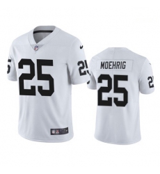 Men Las Vegas Raiders 25 Trevon Moehrig White Vapor Limited Nike Jersey