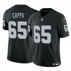 Men Las Vegas Raiders 65 Alex Cappa Black 2025 F U S E  Vapor Stitched Football Jersey