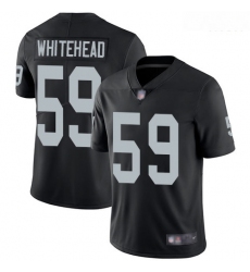 Raiders 59 Tahir Whitehead Black Team Color Men Stitched Football Vapor Untouchable Limited Jersey