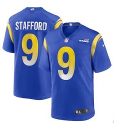 Men Rams Matthew Stafford Blue Vapor Limited Jersey