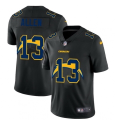 Los Angeles Chargers 13 Keenan Allen Men Nike Team Logo Dual Overlap Limited NFL Jersey Black