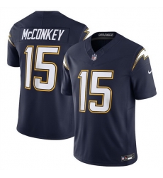 Men Los Angeles Chargers 15 Ladd McConkey Navy 2025 F U S E Alternate Vapor Limited Stitched Football Jersey Men Los Angeles Chargers 15 Ladd McConkey Navy 2025 F U S E Alternate Vapor Limited Stitched Football Jersey