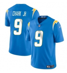 Men Los Angeles Chargers 9 DJ Chark Jr Blue 2024 Vapor Limited Stitched Football Jersey