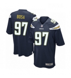 Men Los Angeles Chargers 97 Joey Bosa Game Navy Blue Team Color Football Jersey