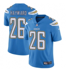 Nike Chargers #26 Casey Hayward Electric Blue Alternate Mens Stitched NFL Vapor Untouchable Limited Jersey