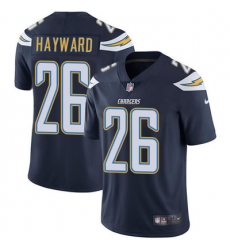 Nike Chargers #26 Casey Hayward Navy Blue Team Color Mens Stitched NFL Vapor Untouchable Limited Jersey