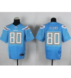 Nike San Diego Chargers 80 Malcom Floyd Light Blue Elite New NFL Jersey