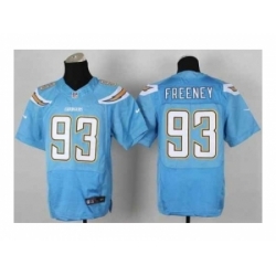 Nike San Diego Chargers 93 Dwight Freeney Light blue Elite new NFL Jersey
