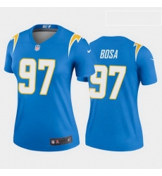Women Nike Los Angeles 97 Chargers Joey Bosa Powder Blue Stitched NFL Jersey