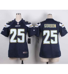 nike women nfl jerseys san diego chargers 25 goroon blue[nike]