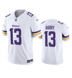 Men Minnesota Vikings 13 N 27Keal Harry White 2023 F U S E  Vapor Untouchable Limited Stitched Jersey