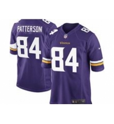 Nike Minnesota Vikings 84 Cordarrelle Patterson Purple Game NFL Jersey