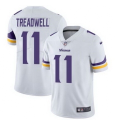 Nike Vikings #11 Laquon Treadwell White Mens Stitched NFL Vapor Untouchable Limited Jersey