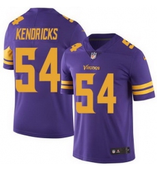 Nike Vikings #54 Eric Kendricks Purple Mens Stitched NFL Limited Rush Jersey