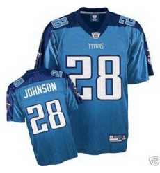Titans 28 Chris Johnson Throwback jersey
