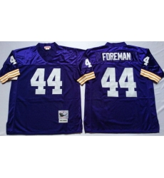 Vikings 44 Chuck Foreman Purple Throwback Jersey